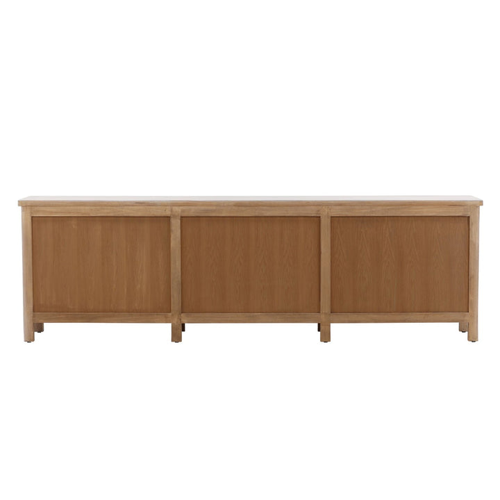 Ashlyn Reclaimed Pine Sideboard, back view