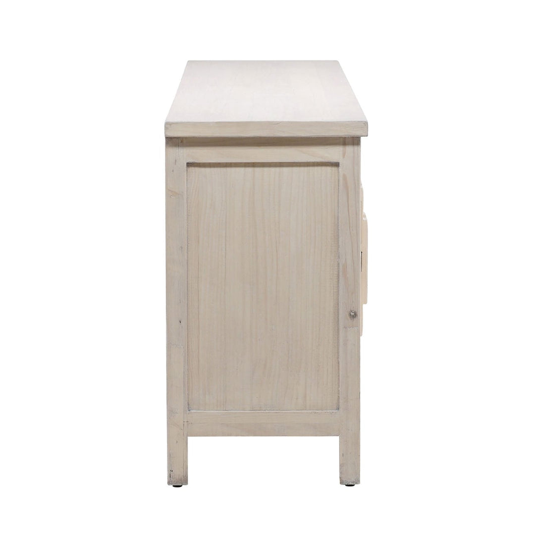 Ashlyn Reclaimed Pine Sideboard, profile view