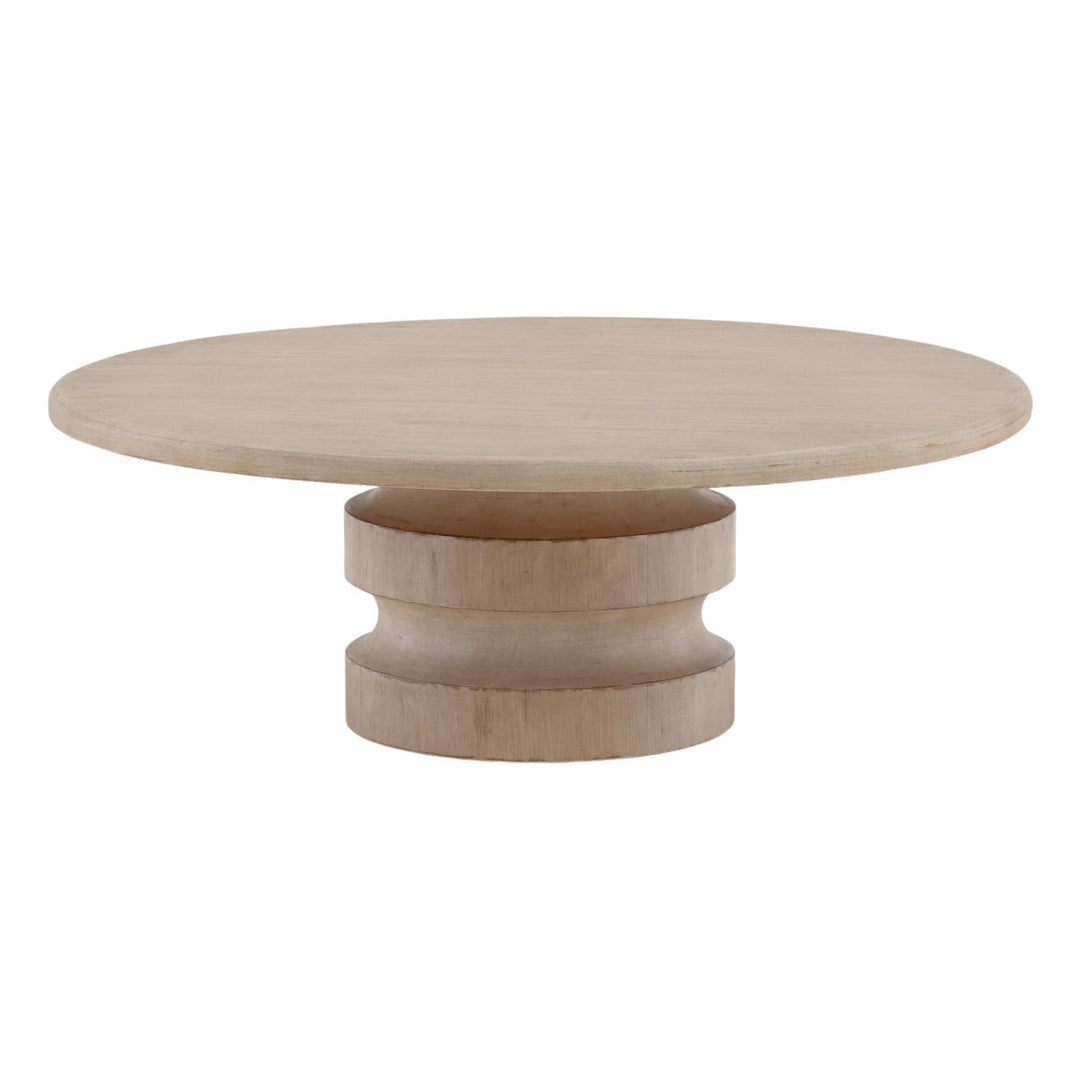 Haven Reclaimed Pine Coffee Table, three-quarter studio view