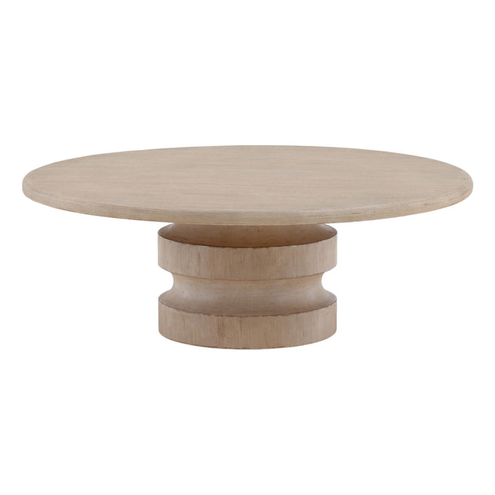 Haven Reclaimed Pine Coffee Table, three-quarter studio view
