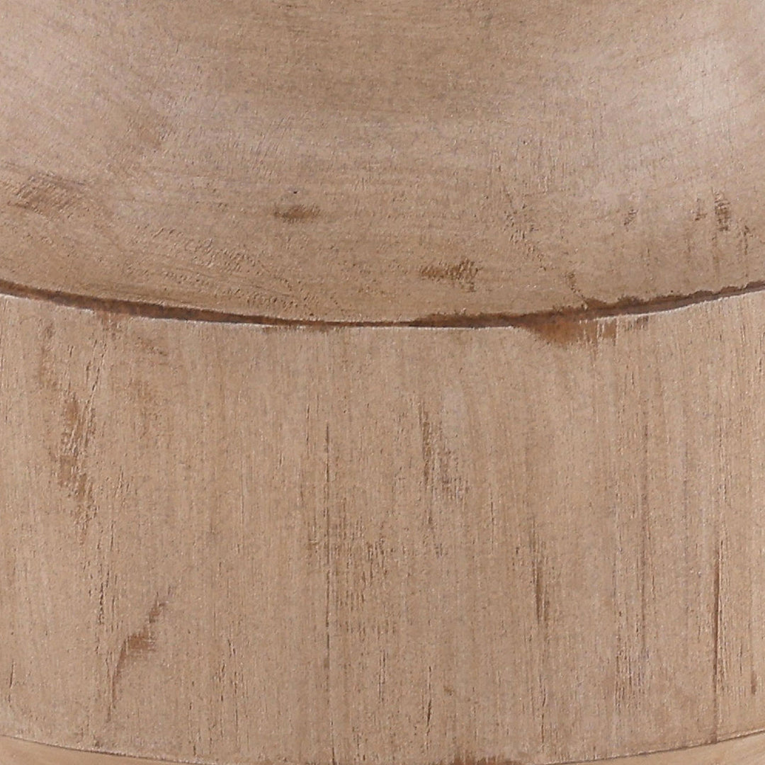 Haven Reclaimed Pine Side Table, detail 2 view