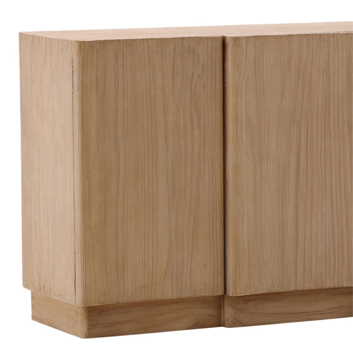 Emmett Reclaimed Pine Sideboard, detail 2 view