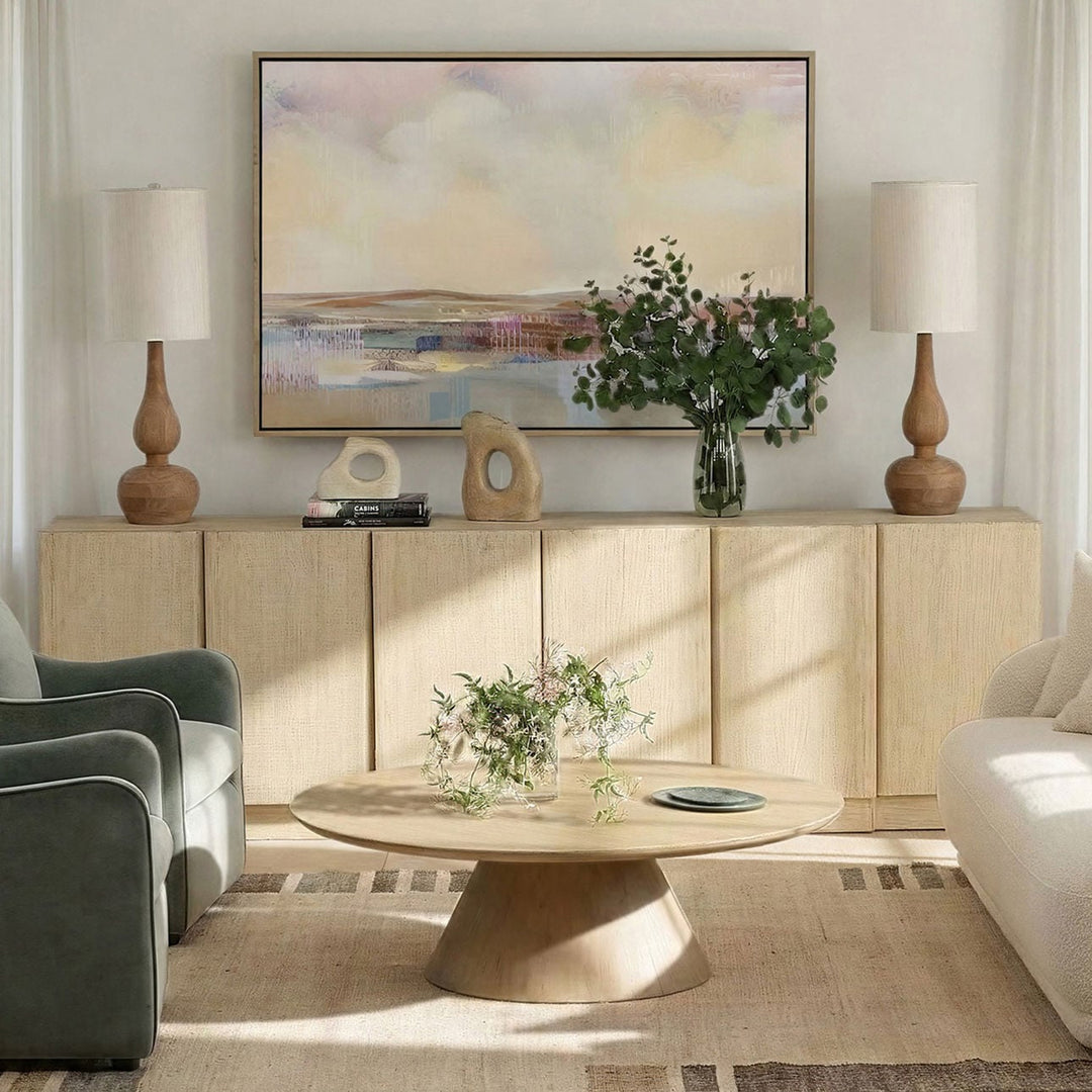 Emmett Reclaimed Pine Sideboard, lifestyle view