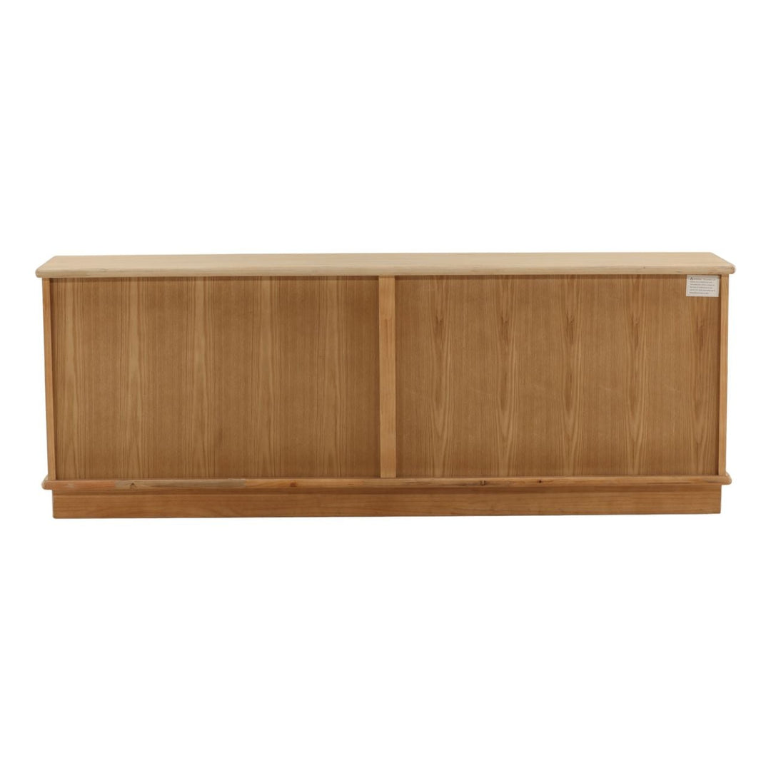Amaya Reclaimed Pine Sideboard, back view