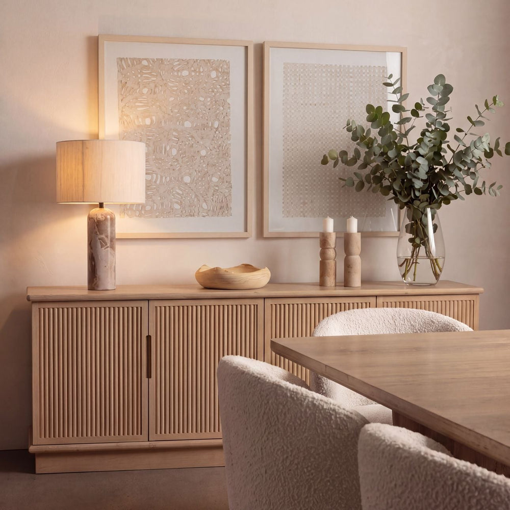 Amaya Reclaimed Pine Sideboard, lifestyle view