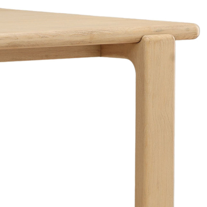 Zola Natural Reclaimed Pine Dining Table, detail 2 view