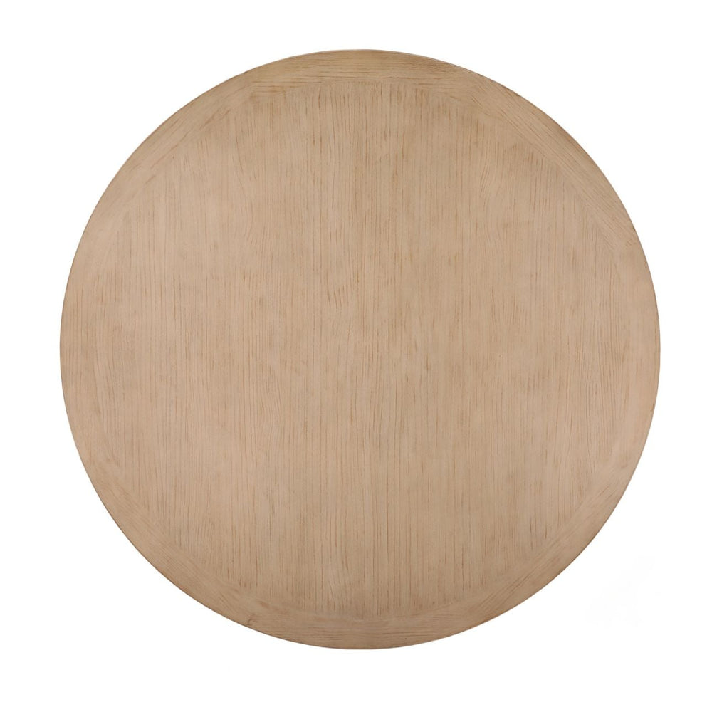 Caldwell Reclaimed Pine Dining Table, overhead view