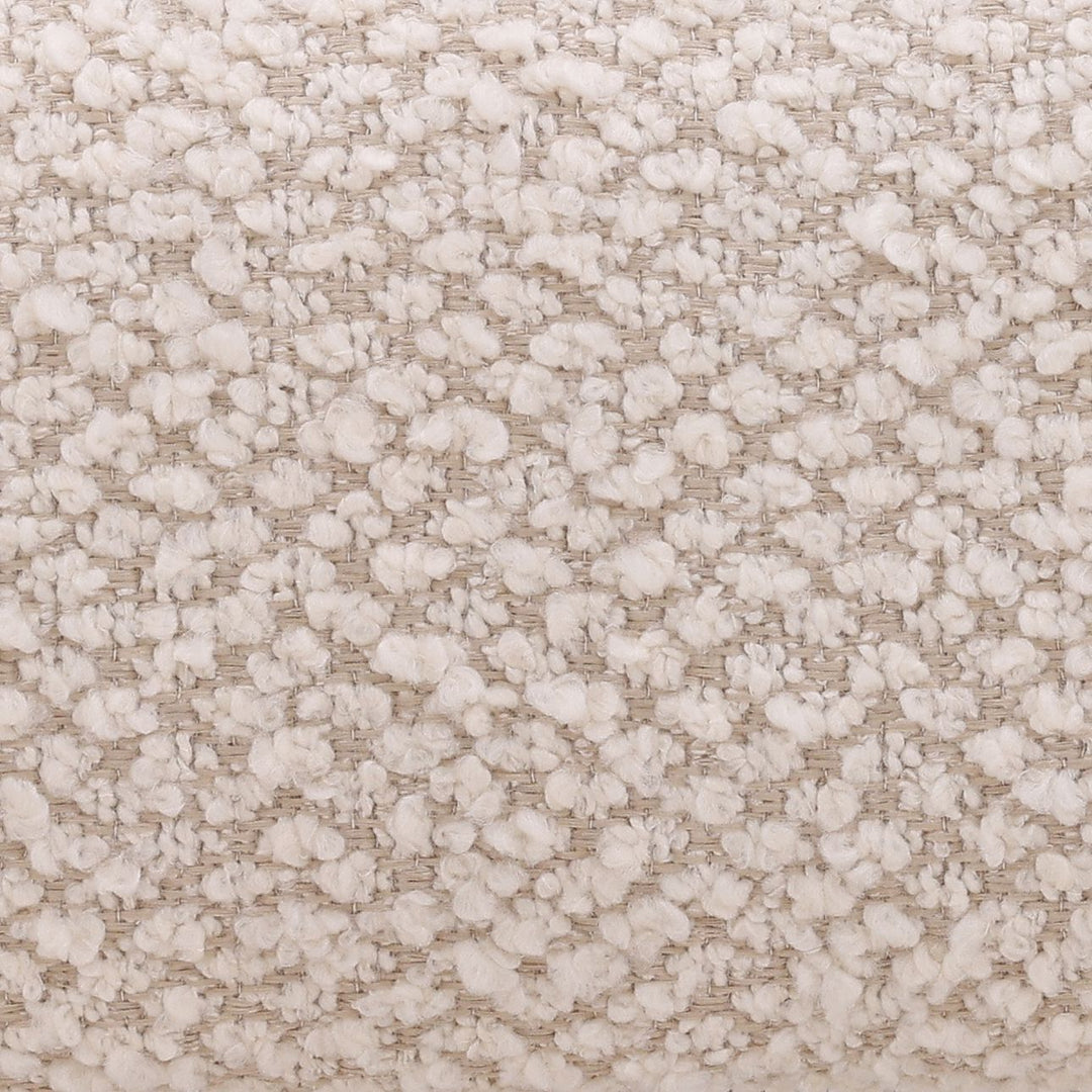 Francelle Upholstered Ash Lounge Chair, Cream, detail 1 view