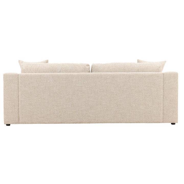Emren Upholstered Sofa, Fawn, back view