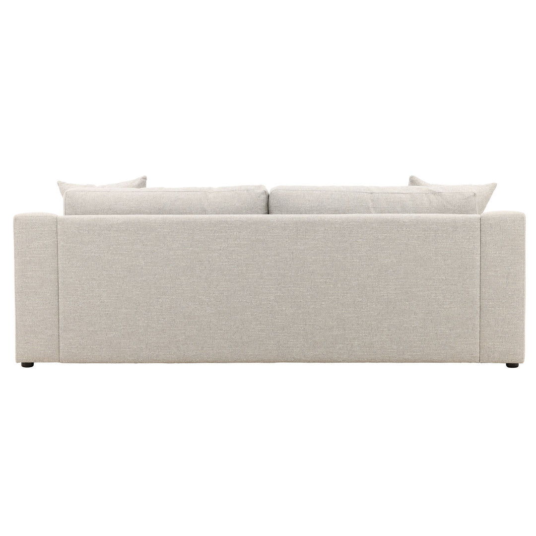 Emren Upholstered Sofa, Grey, back view