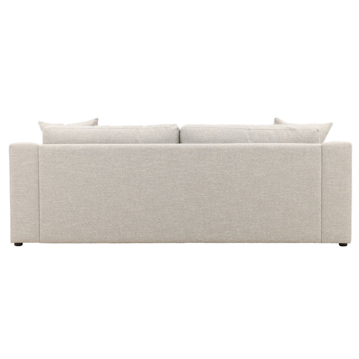 Emren Upholstered Sofa, Grey, back view