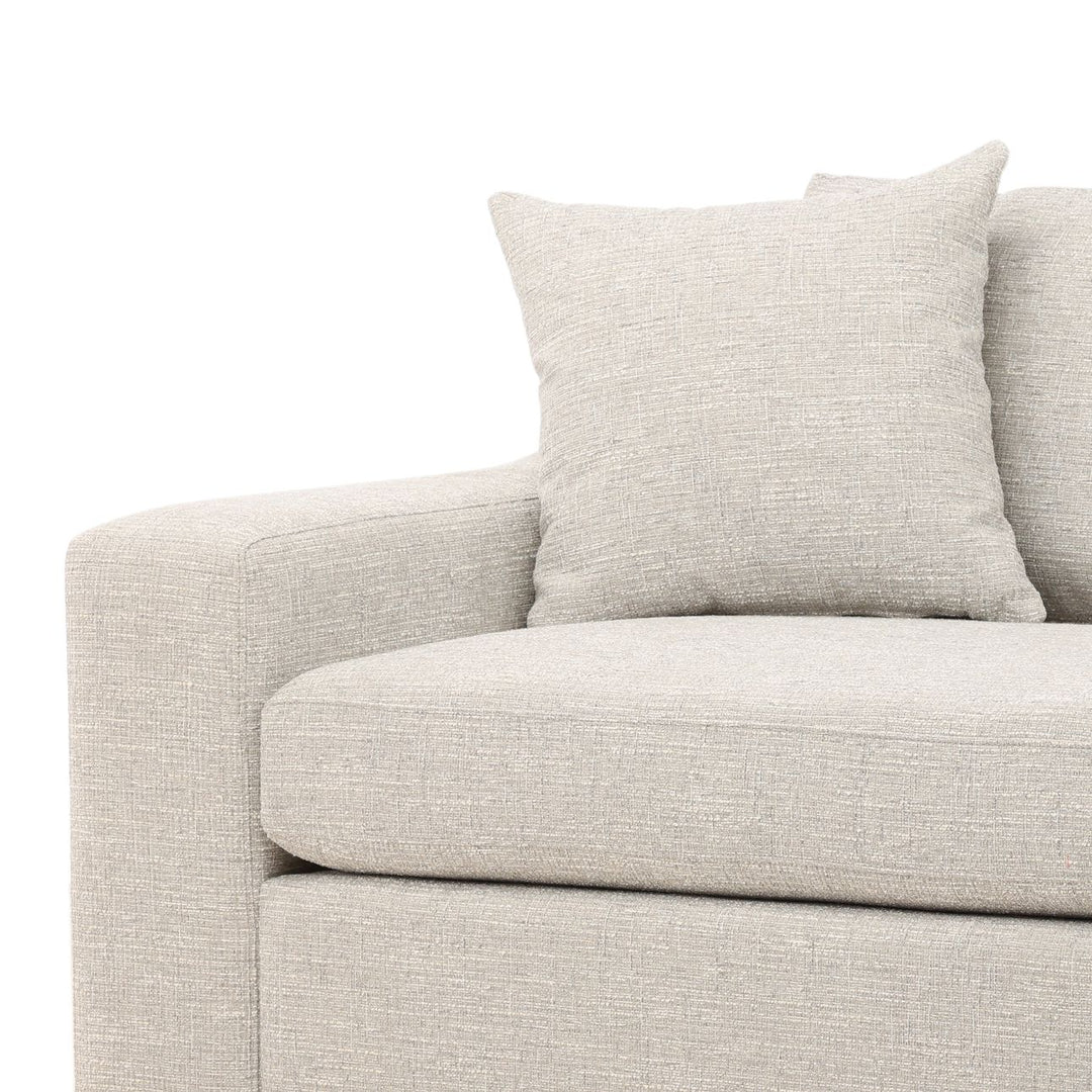 Emren Upholstered Sofa, Grey, detail 2 view