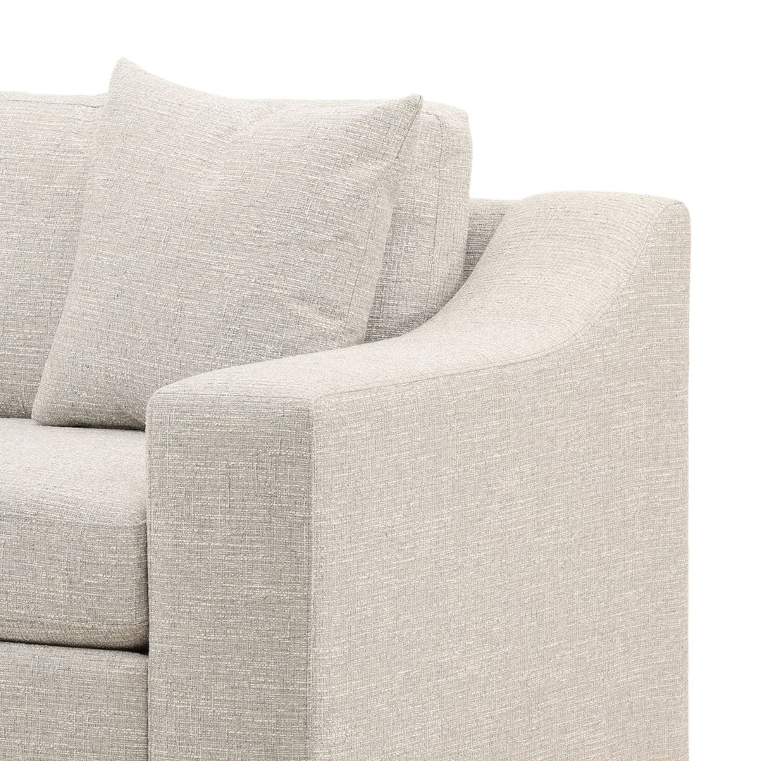 Emren Upholstered Sofa, Grey, detail 3 view