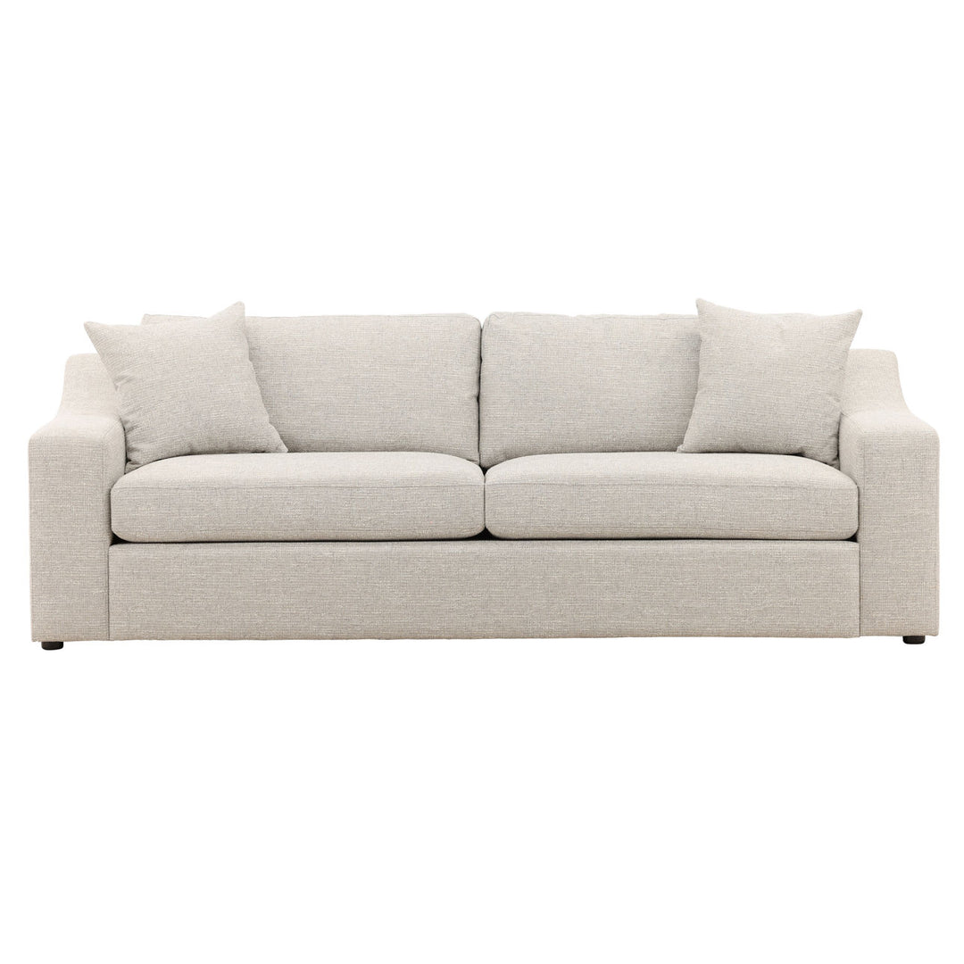 Emren Upholstered Sofa, Grey, front view