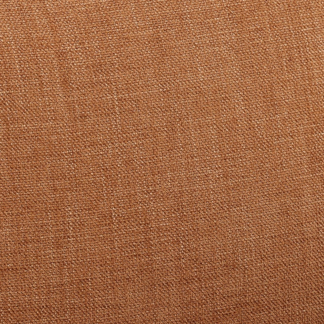 Jemelle Terracotta Woven Ash Lounge Chair, detail 1 view