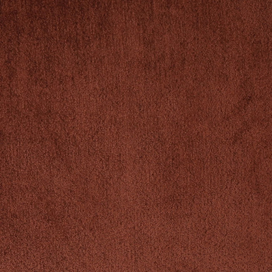 Belline Chenille Swivel Chair, Rust, detail 1 view