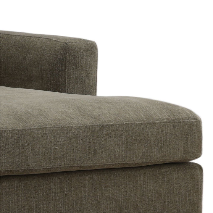 Eralen Chaise Sectional, Olive · Right Side Chaise, detail 2 view