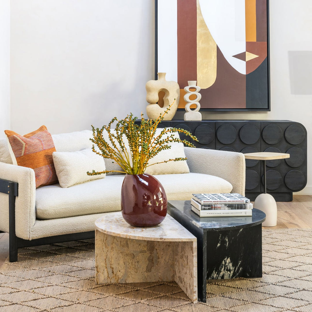 Sylva Marble Coffee Tables - Set of 2, lifestyle view
