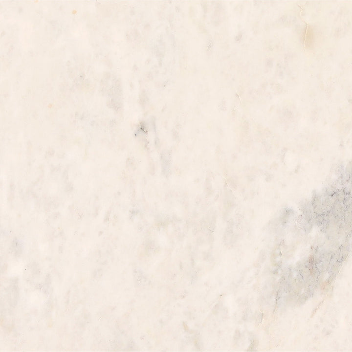 Leni White Marble Side Table, detail 2 view