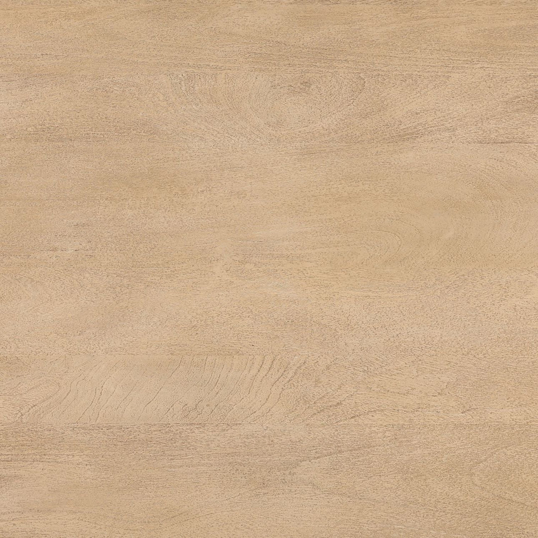 Sage Mango Wood Dining Table, 90-inch · Natural, detail 1 view