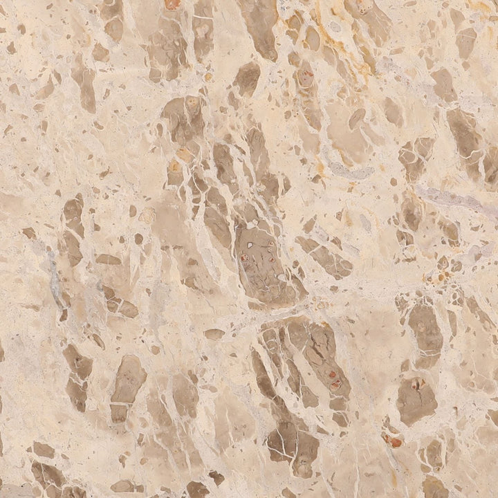 Lana Marble and Mango Wood Dining Table, detail 2 view