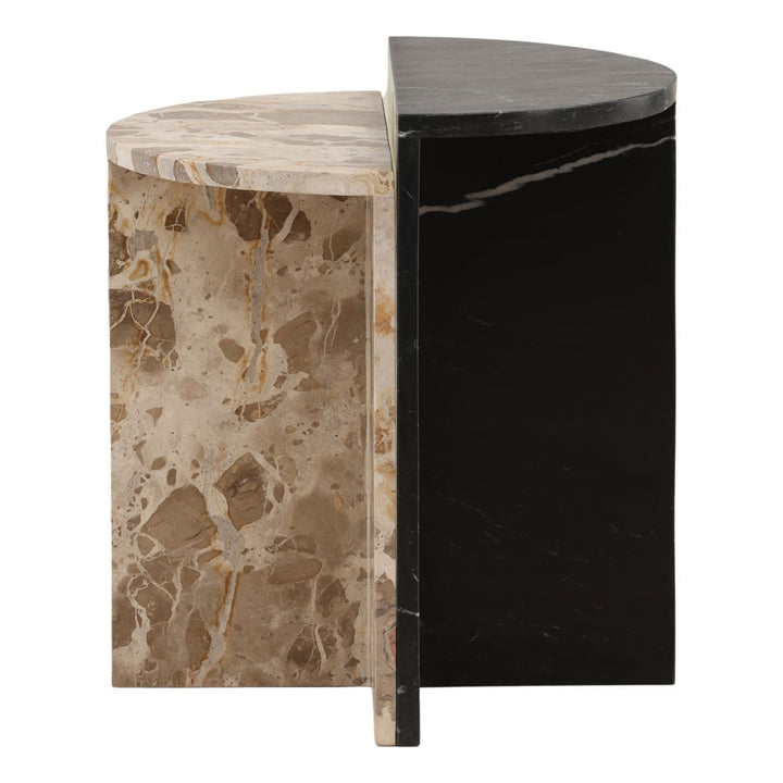 Sylva Marble Nesting Tables – Set of 2, front view