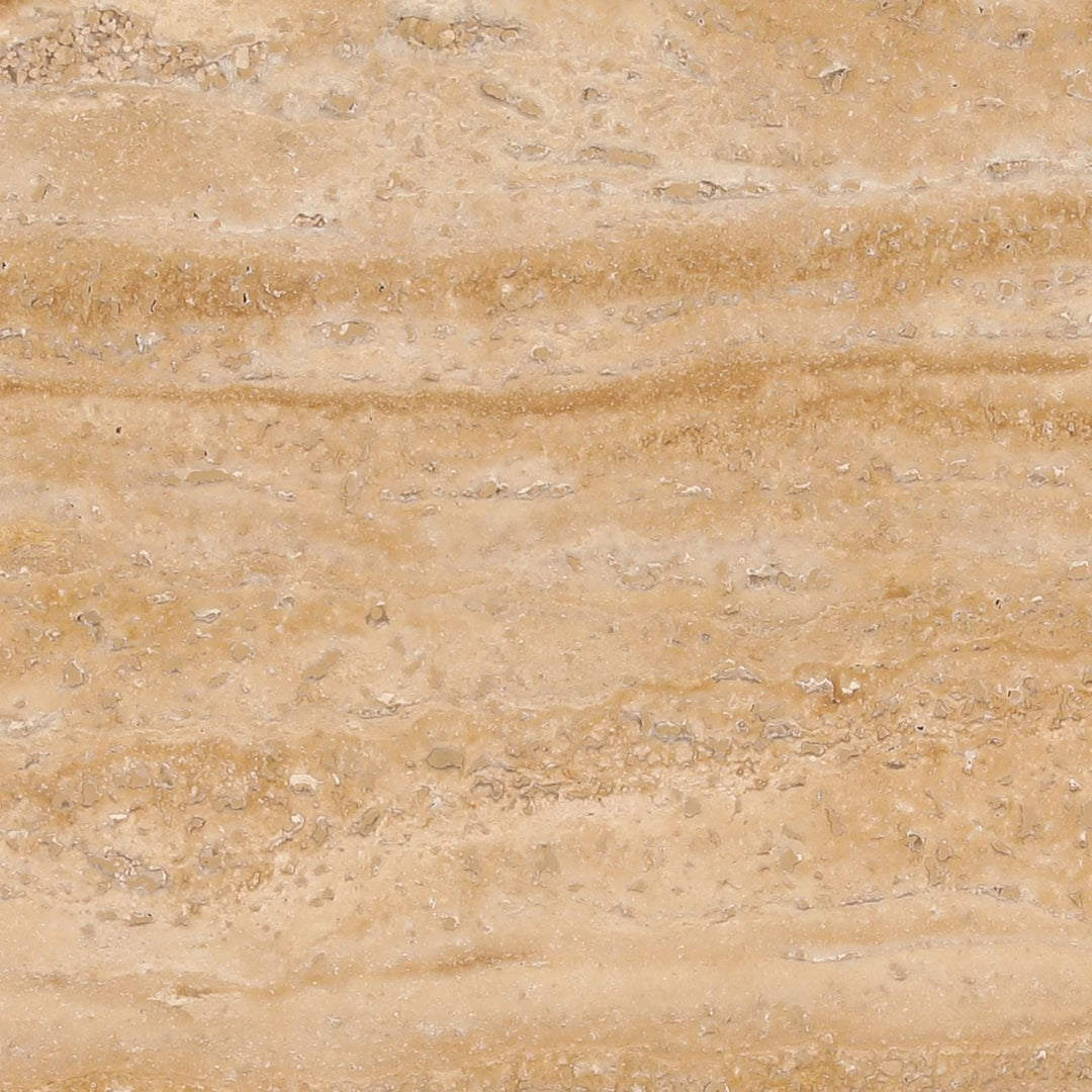 Eira Travertine and Cane Coffee Table, detail 1 view