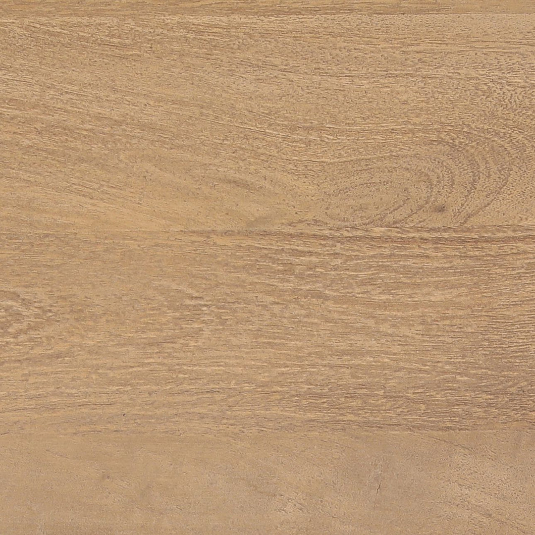 Otis Mango Wood Side Table, detail 1 view
