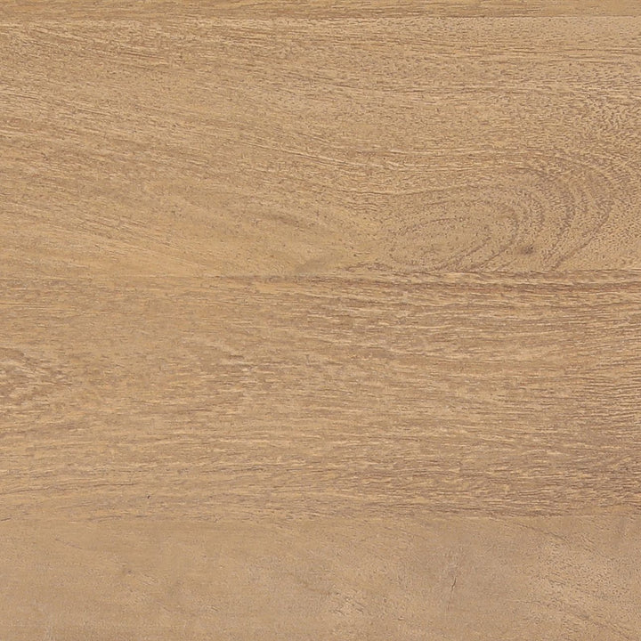 Otis Mango Wood Side Table, detail 1 view