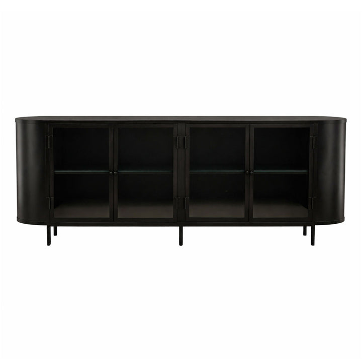 Weston Iron and Glass Sideboard, front view