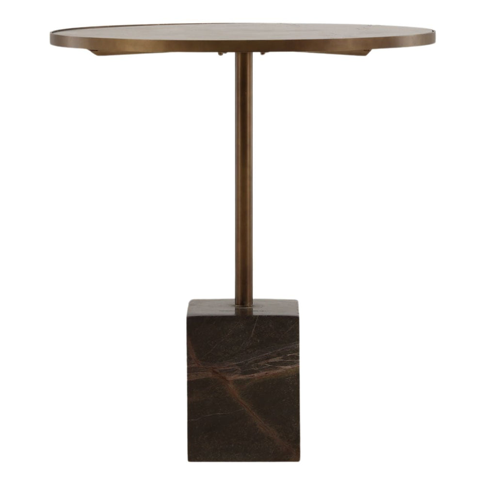 Morren Bidasar Marble Counter Table, front view