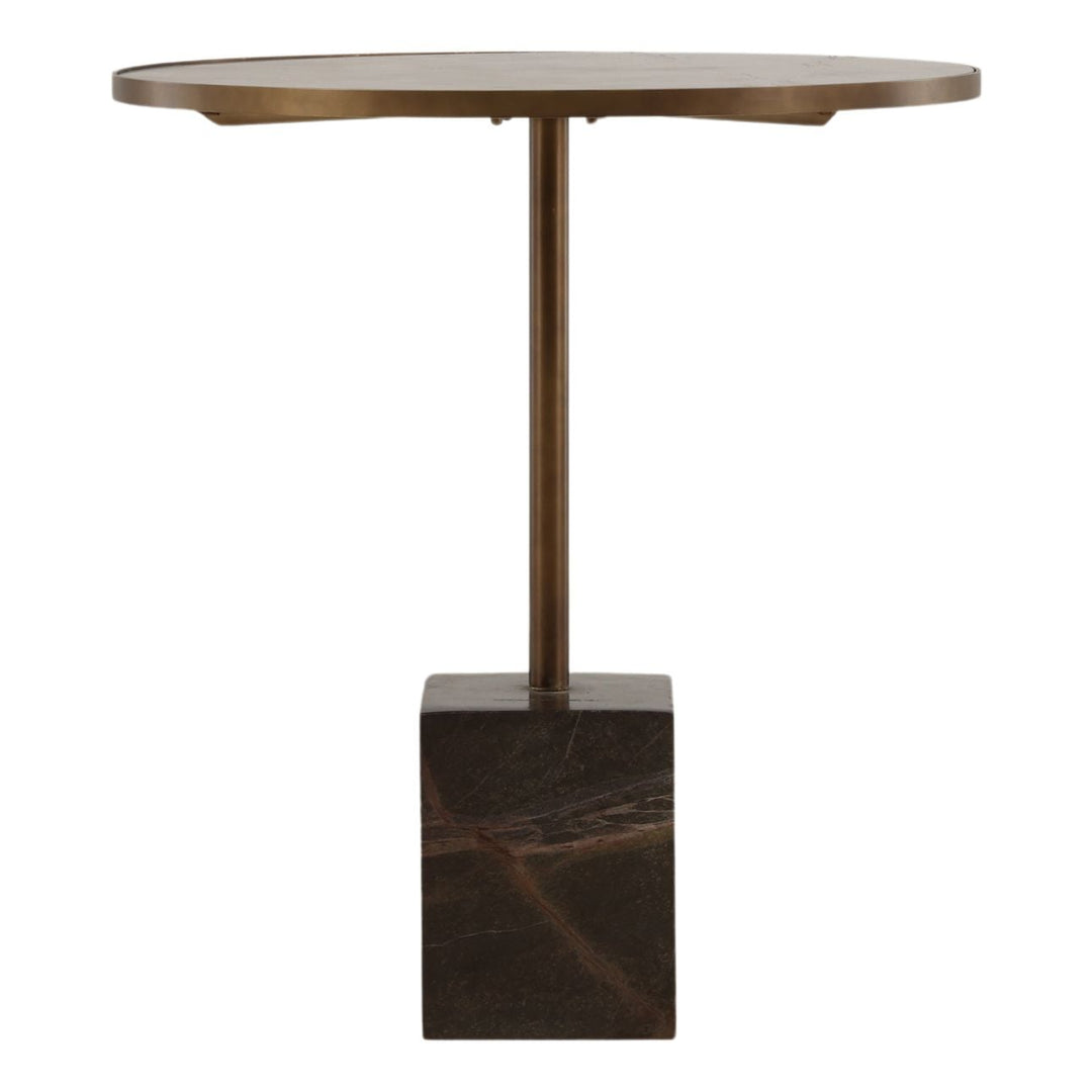 Morren Bidasar Marble Counter Table, front view