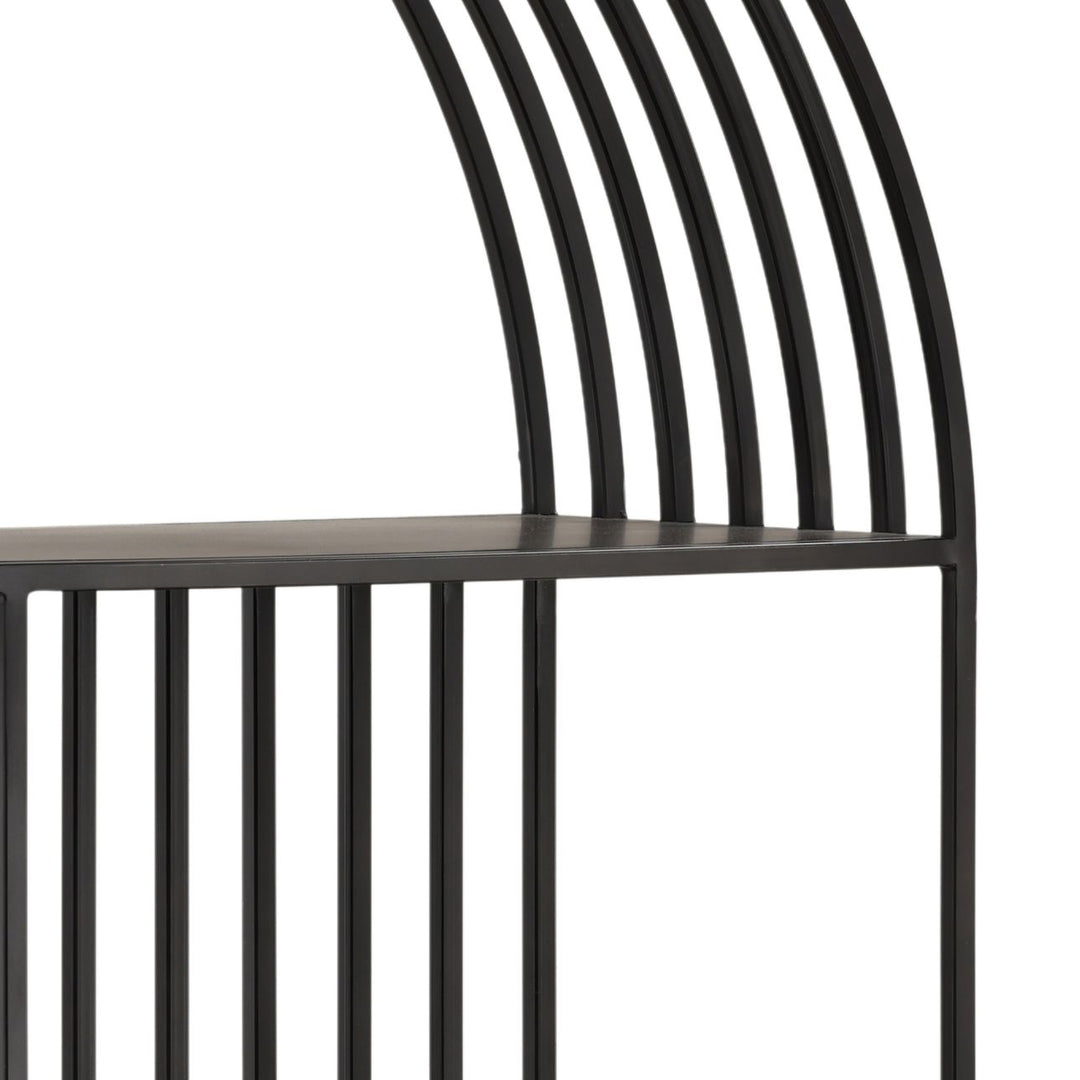 Bellamy Metal Bookcase, detail 1 view