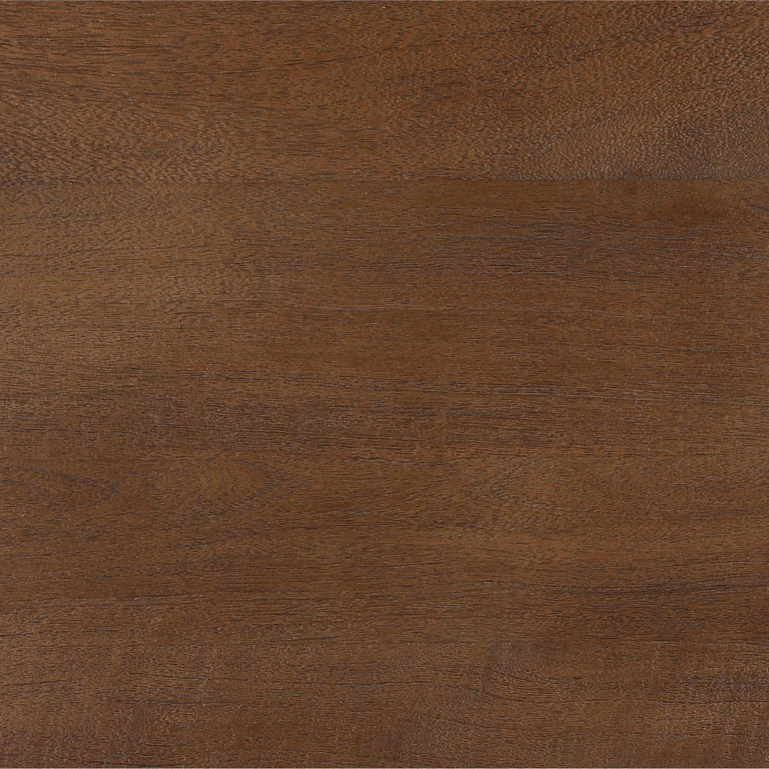 Camden Wood and Iron Coffee Table, detail 1 view