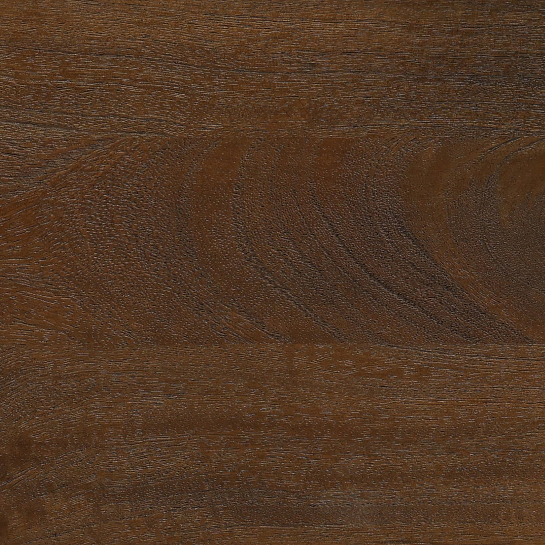 Ashby Glass and Wood Storage Cabinet, detail 1 view