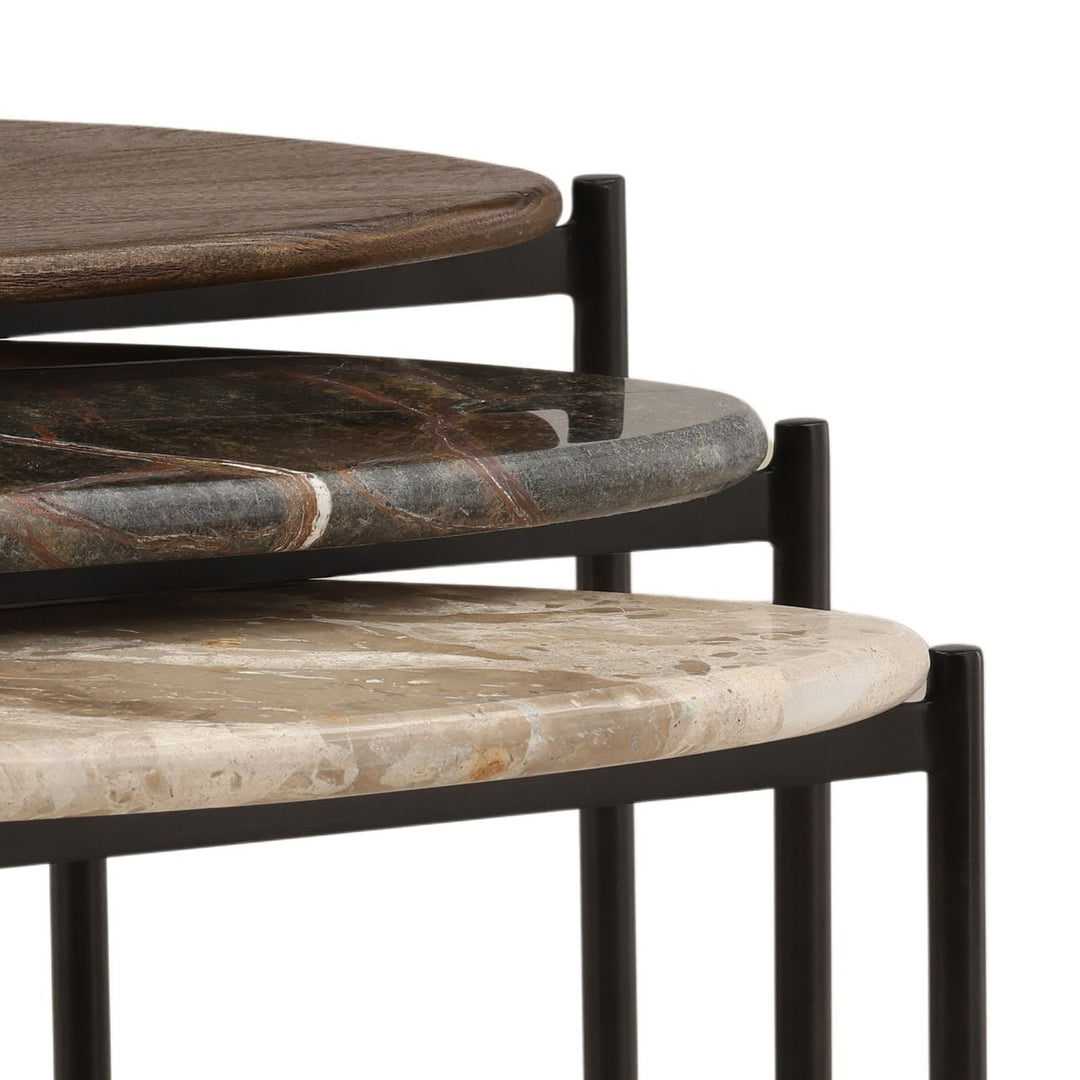 Miro Nesting Tables – Set of 3, detail 4 view