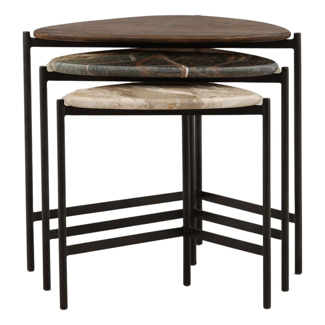 Miro Nesting Tables – Set of 3, front view