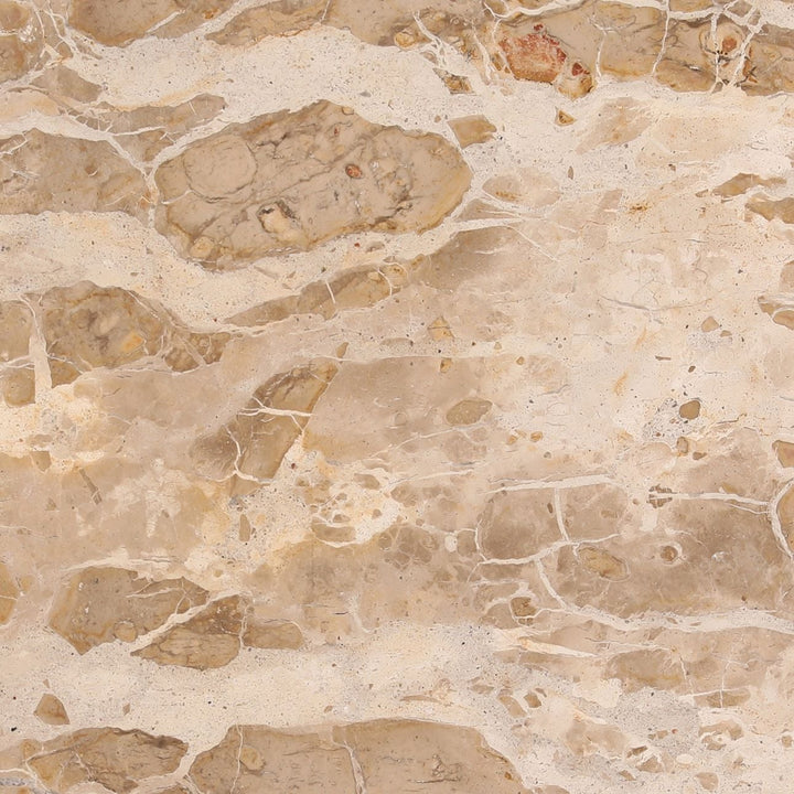 Barton Marble and Wood Console Table, detail 1 view