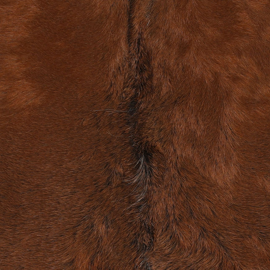 Norwyn Hide and Teak Lounge Chair, detail 1 view