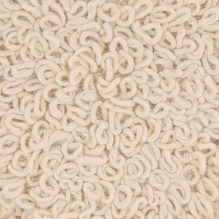 Mina Wool Stool, detail 2 view