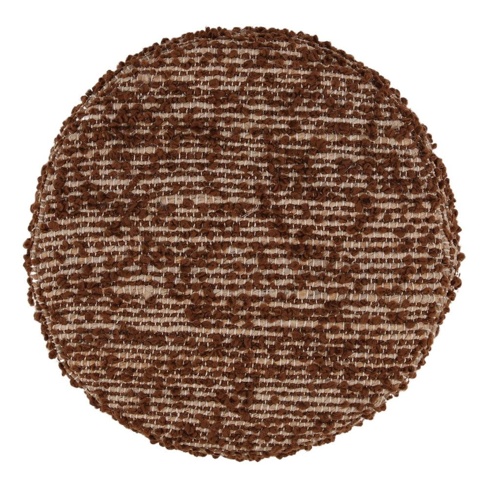 Zara Woven Stool, overhead view