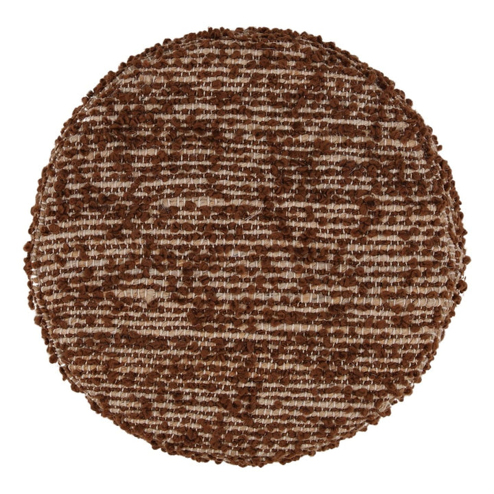 Zara Woven Stool, overhead view