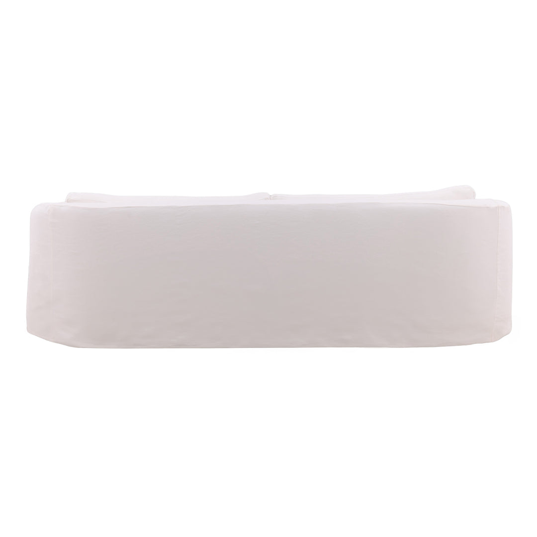 Vialen Slipcovered Sofa, reference configuration back view