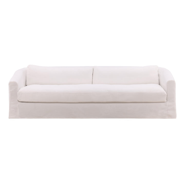 Vialen Slipcovered Sofa, reference configuration front view