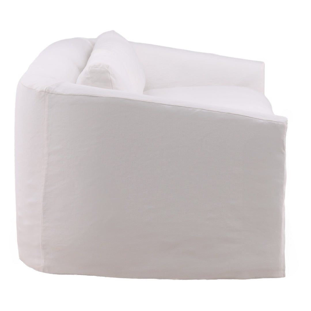 Vialen Slipcovered Sofa, reference configuration profile view