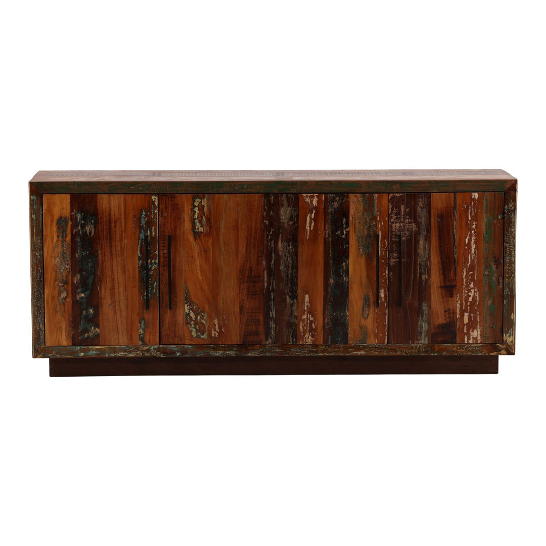 Nell Reclaimed Mango Wood Sideboard, front view