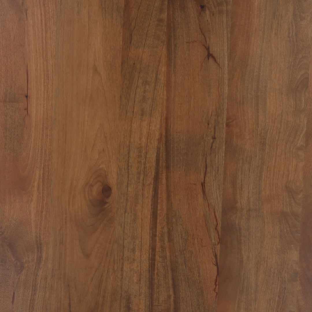Wynn Brown Wood Coffee Table, detail 2 view