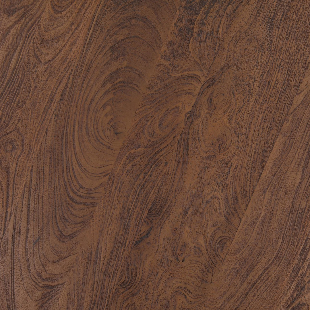 Amber Mango Wood Coffee Table, detail 1 view