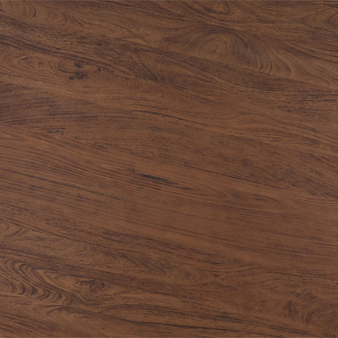 Amber Mango Wood Round Dining Table, 60-inch · Brown, detail 1 view