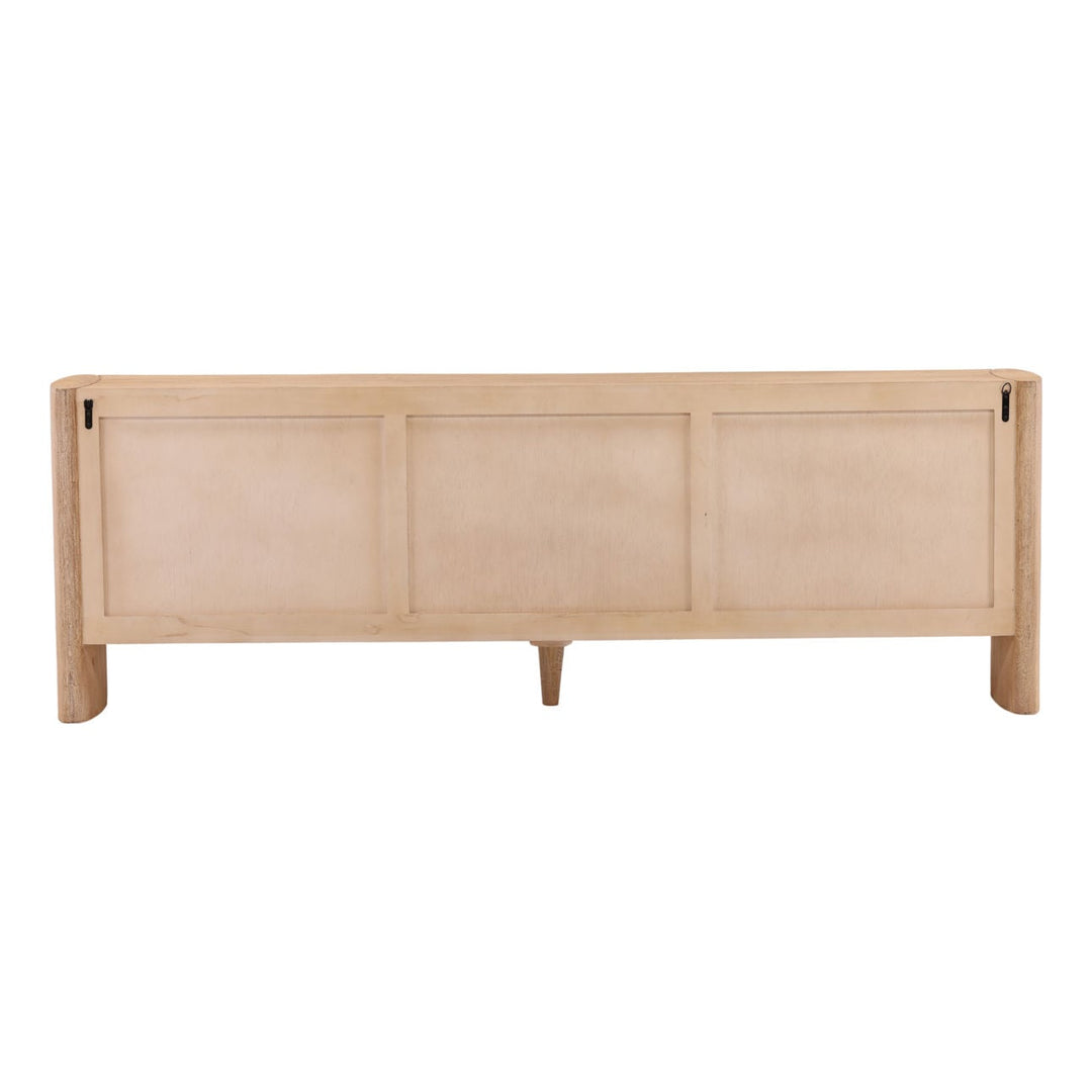Lorne Mango Wood Sideboard, back view